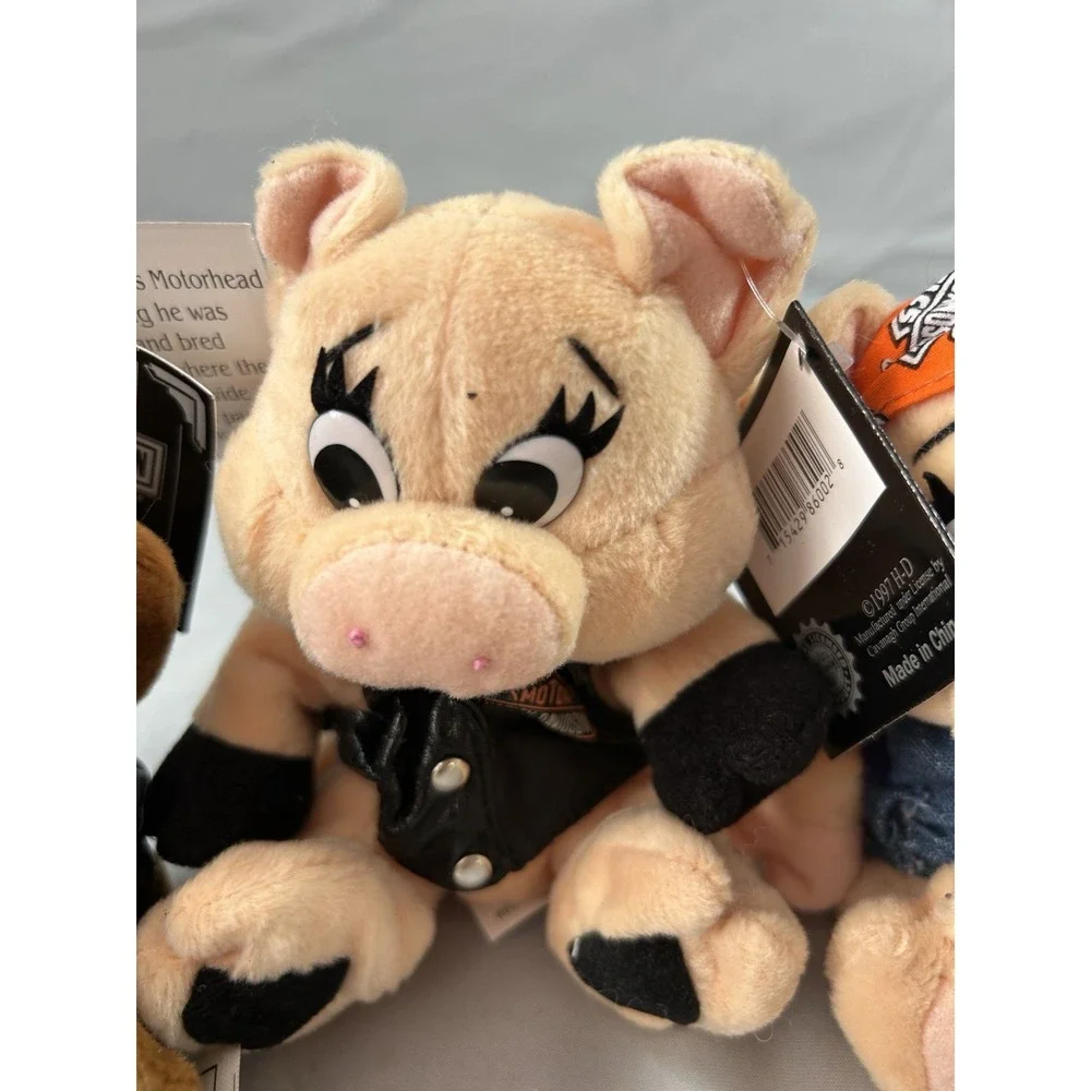 salvino's bammers harley‎ davidson plush collection 1997 w tags